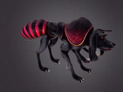 Beetledog 3D Model 3D print model