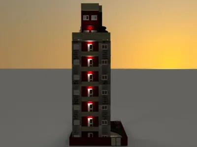 Building with Pant-House Code-108 3D print model