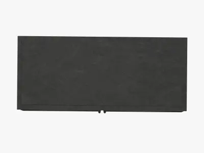 Yanna Industrial Loft Rectangular 2 Door Sideboard 3D model
