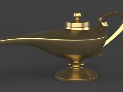 Magic Lamp 3D model
