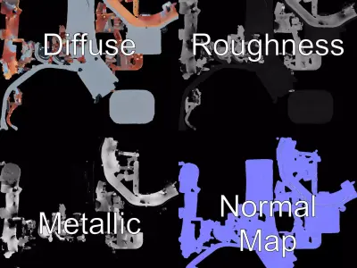 Modern Incubator Model Pack with LED Lighting and Control Panel Low-poly 3D model