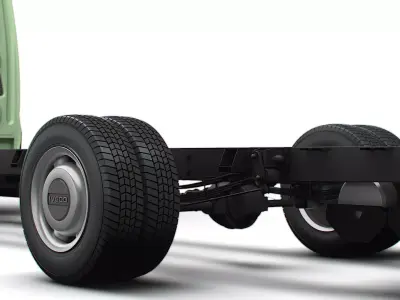 Iveco Daily Single Cab L7 Chassis 2026 3D model