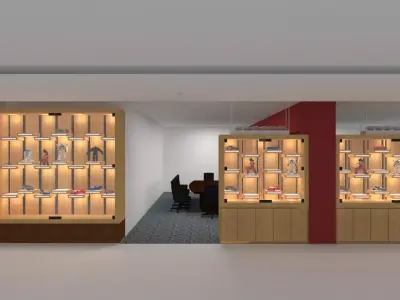 Rack Shelf Design 1 3D model