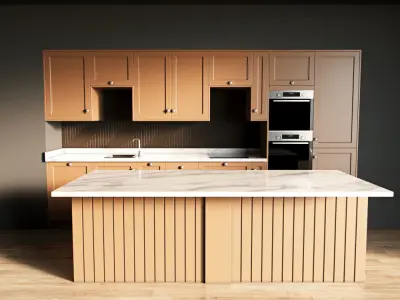 4-Kitchen4 matte 1 3D model