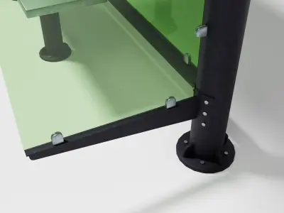 Street elements pack v3 Low-poly 3D model