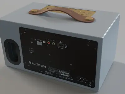 Audio Pro Addon C5 Grey Wi Fi Wireless Speaker 3D model