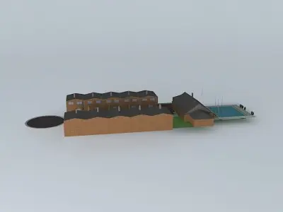 small street Free 3D model