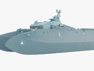  Military Missile Vessel Class Corvette 