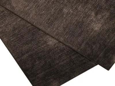 Carpet set 3129 - Wool Brown Rug - 4k 3D model