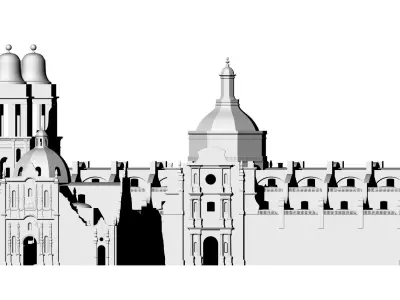 Catedral Metropolitana CDMX 3D model