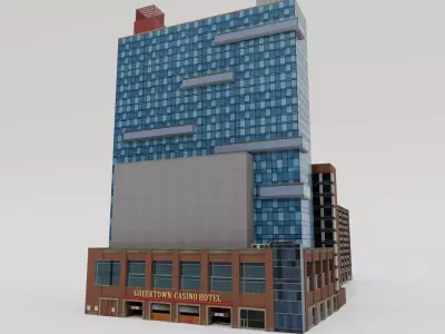 Hollywood Casino 3D model