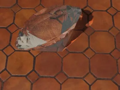 Basic Diamond Low-poly 3D model