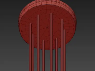 Stardust ceiling 3D model