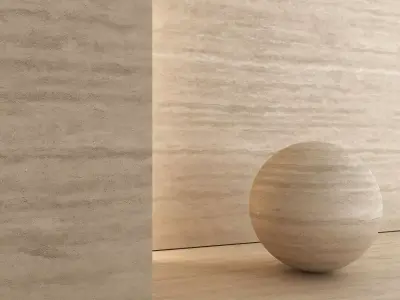 Travertine Material and Tiles - set 01 Texture