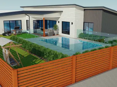 Australian House 5 3D model