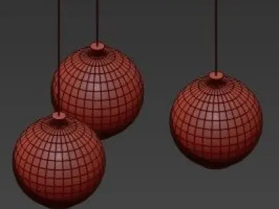 Taklampa Ballong 3D model