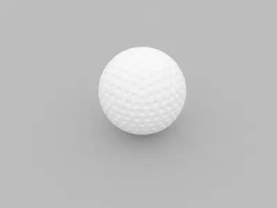 Golf Balls 3D model