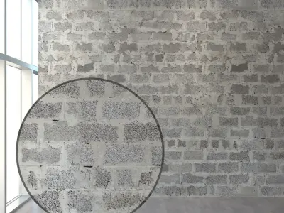The set of walls from blocks Texture