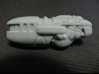 CHIBI-TECH SD - DELTAN ULTRA-HVY PLASMA GUNPOD         3D print model