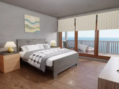 Bedroom Interior Design 3D model