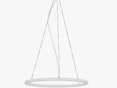Hadron-i 900 Pendant Light By SATELIGHT  Free 3D model