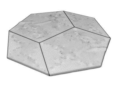 Polygon Rug 3D model