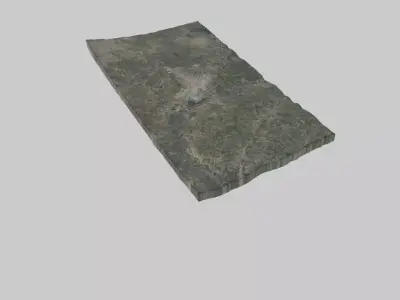 Diyarbakir City Low-poly 3D model