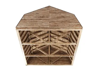 Wooden Ceiling V13  3D model