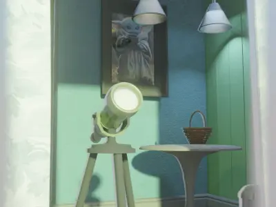 Simple room Free 3D model purchase