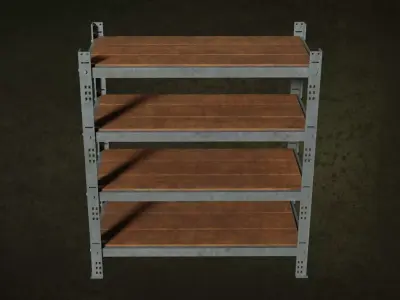 Rack Metals Series ContainerKeepItems G4 N10-12 3D model