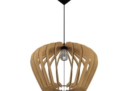 CEILING LIGHT LAMP 3D PRINT AND LASER CUT FILES MODEL 14 3D print model