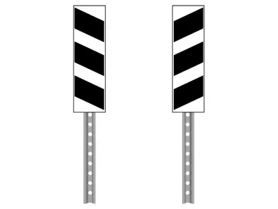 bridge sign 3D model