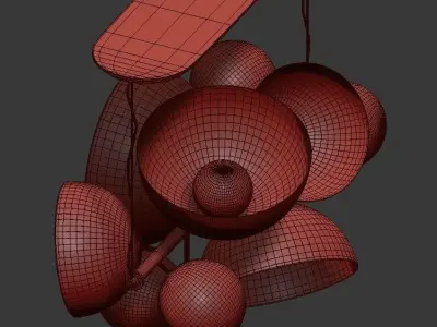 MIYAKE SUSPENSION LAMP 3D model