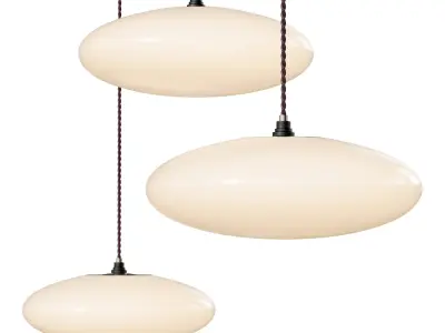 Etheletta Pendant Lampshade 3D model