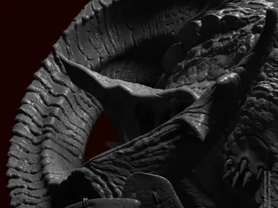 Draxian - Monster 3D print model