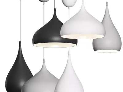 Spinning Pendant Lamp 3D model