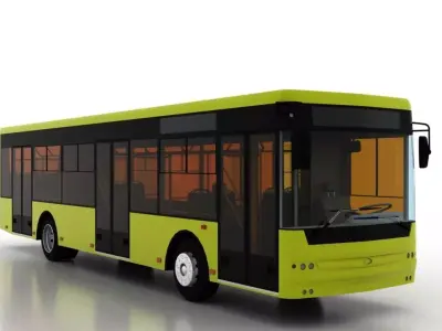 Bus Bogdan A70110 3D model