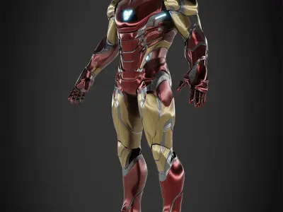 Iron Man Mark 85 Armor for Cosplay 3D print model