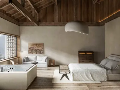 Bedroom 000 3D model