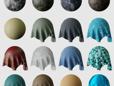 General Blender Material Pack 3D model