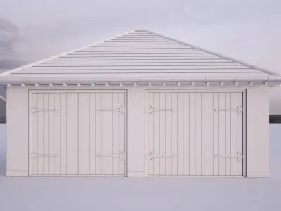 British House Bosc Garage GT 2A 3D model