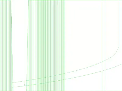 Elevated Wooden Walkway and Cocoon Pavilion Complete Scene 3D model