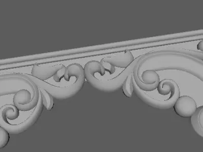 dekor ornament 3D model 148
