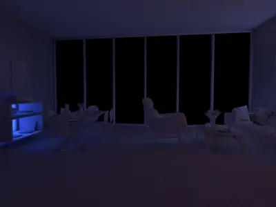 Interior House 3D model -  3D model