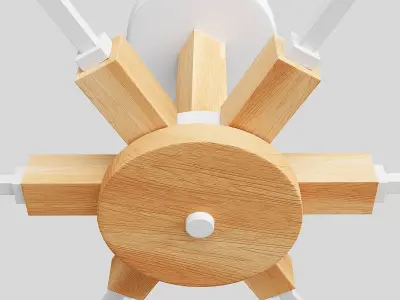 Chandalier Noa 3D model