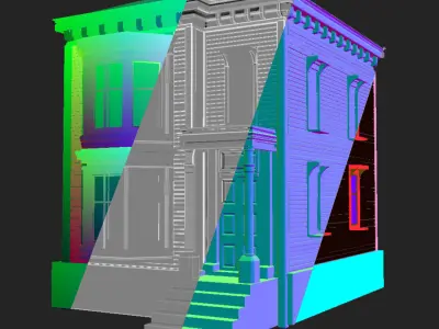 House victorian 3D model