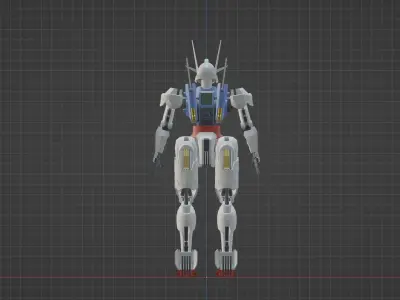 Ariel gundam 3D model
