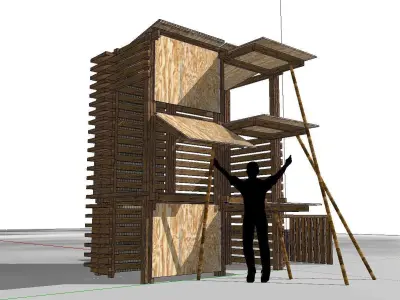 Creative Design-Holiday Cabin-049 3D model