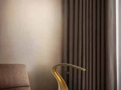 Table Lamp 3D print model 18