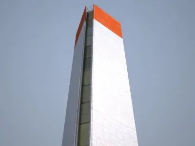 The New Burnett Heads Lighthouse Low poly 3D model